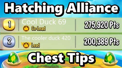 How to Get 50,000+ Points in HATCHING ALLIANCE CHESTS!.